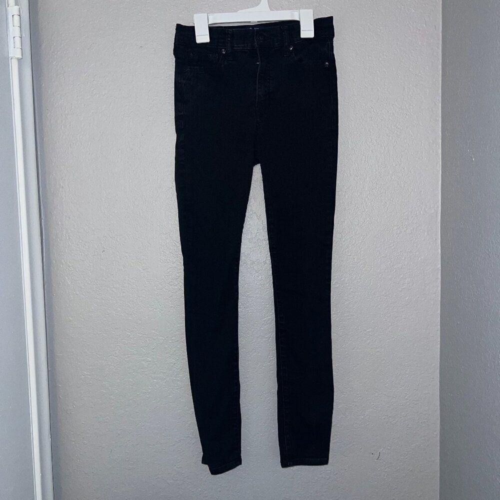 Gap Women High Rise Legging Jeans Black Size 2/26R